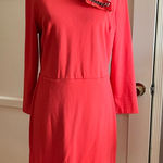 Old Navy CORAL Ponte Knit Dress• Sz L TALL Photo 0