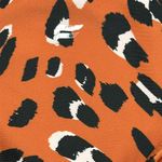 Fabletics  Strappy Bikini Bottom Orange‎ Black Animal Print Size XXL Photo 7