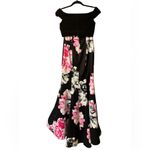 Blondie Nites 2 piece full length floral mermaid prom formal dress Photo 1