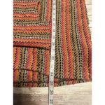 El Paso Saddle Blanket Co Mexican Hippie Hoodie Baja Size Large (est) Pullover Brown Photo 2