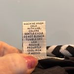 Susan Bristol Black and White Boxy Blouse with Sailor Collar Photo 6