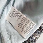 Free People  Silky Rillo Print Mini Shirtdress Navy Combo Photo 10