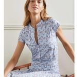 Boden Flippy Jersey Mini Dress Short Sleeve
Enchanting Paisley Floral Blue 10R Size 10 Photo 1