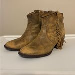Very Volatile  Lookout Fringe Leather Booties Size 7.5 Photo 2
