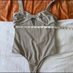 Skylar Rose Pinstripe Bodysuit Photo 3