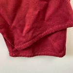 Elie Tahari Womens Y2K Red Mid Rise Bootcut Jeans Size 6 Festival Boho Photo 2