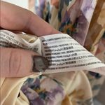 Abercrombie & Fitch GISELLE PLEATED CUTOUT MAXI DRESS LARGE PETITE FLORAL Photo 7