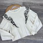 ZARA  frills ruffled sweater‎ Photo 1