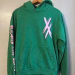 Machine Gun Kelly Hoodie XX Adult Small Official Tour Merch Green Pink Heavyweig Photo 0