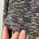 Madewell Rainbow Knit Puff Shoulder Crew Neck Sweater Womens S Boho Fall Cozy Photo 1