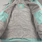 Carhartt  Sierra Jacket‎ 104292-G30 Sea Glass Teal Hooded Sherpa Lined Size 2XL Photo 1