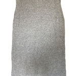 A New Day NEW wool blend sleeveless sweater dress cowl neck gray medium Photo 0