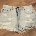 Aeropostale  sz 4 distressed denim shorts Photo 0