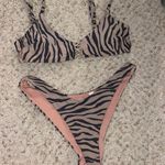 Aerie Tiger Striped Bikini Set Photo 0