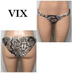 VIX snakeskin bikini bottom. NWOT Brown Size XS Photo 1
