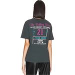 Free People Black Pink Blue Rolling Stones 78 Ticket Boyfriend Oversized T-Shirt Photo 16
