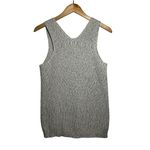 Loft Ann Taylor Top Women M Tan Cream Oatmeal Sweater Vest Knit Fall Academia Size M Photo 1