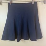 Theory Womens Black Fit and Flare Black Mini Skirt Size 0 Classic Staple Photo 2