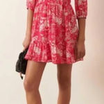 Ba&sh  Ulia Mini Dress in‎ Rose size large Photo 0