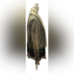 Staring At Stars  Beige Geometric Knit Open Front Cardigan | Women's S Photo 2