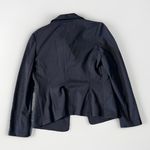 Bailey 44 Black Military Style Blazer Black Jane Jacket Asymmetrical Button M Photo 2