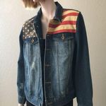 Holton USA Theme Denim Jean Jacket S Photo 0
