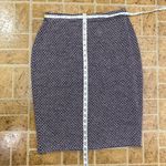 St. John  Collection by Marie Gray Pink and Black Tweed Knit Skirt Photo 7