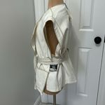 Isabel Marant  Belted Cream Cotton Vest Photo 4