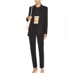 MOTHER SNACKS High Waisted Twizzy Skimp In Smacking Good Sz 23 Black Straight Photo 3