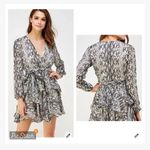 DO+BE Snake Print Dress Black/Grey/Silver Photo 1