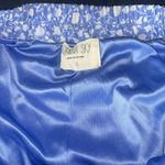 Sienna Sky Floral Blue and White Ruffle Skirt Photo 1