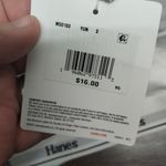 Hanes  Originals NWT Size Small White ComfortFlex Bra Wireless Bralette MSO103 Photo 5