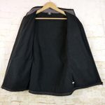 prAna Jacket Womens S Black Full Zip Fleece Line Lightweight Coat Gorpcore FLAW Photo 14