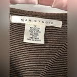 Max Studio  Sweater Dress Women size small Striped Cotton Blend Photo 6