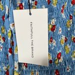 Faithfull the Brand Faithful The Brand Castilo Midi Dress 6 Jasmin Floral Smock Milkmaid Cottage NEW Photo 15