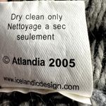 Icelandic Design Tribal Printed Full Zip Sweater Jacket Silk Multicolor Medium Photo 3