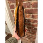 Vintage Leather Hand Made Leather Horse Crossbody Bag Equestrian riding Western Photo 3