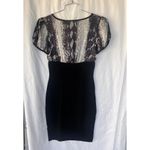 Bebe Y2K Glam  Snake Print Bandage Dress Women Medium Cap Sleeve Bodycon Clubwear Photo 2