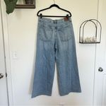 Madewell NWOT Curvy Superwide-Leg Jeans in Ashbury Wash: Airy Denim Edition 30 Photo 3
