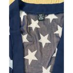 B10 Women’s Patriotic American Flag 🇺🇸 Swimsuit Cover up With Fringes One Size Blue Size undefined Photo 3