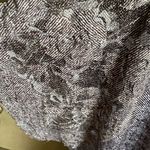 Sacred Threads  NWT Gray Design Tunic with Sheer Lace Sleeve. Size S/M Photo 6