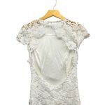 Lulus  Romance Language White Backless Lace Dress size XXL NWT Photo 4