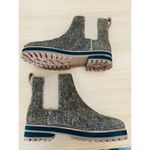 Madewell The Ivy Chelsea Boots Mini Dot Tan Black Photo 8