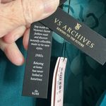 Victoria's Secret  ARCHIVES The Robe long green size medium large sheer silky Photo 10