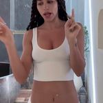 Urban Outfitters Out From Under White Drew Seamless Ribbed Cropped Tank Top Photo 7