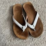 REEF  Miss J-Bay Leather Thong Sandals Flip Flops Women's Size 9 Open Toe Slip On Photo 1