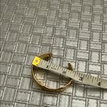 Gold Molten Wide Cuff Bracelet Sculptural Organic Statement Metal Wrist Cuff Photo 6