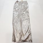 superdown Lucia Column Skirt in Silver Photo 12