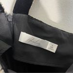 Adeirlina Black Velvet Rhinestone Mini Dress Small Cocktail Formal Party Photo 3