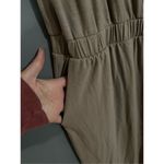 Zenana Outfitters Plus Size Jogger Jumpsuit Brown Long Sleeve Elastic Waist Chic 1X Photo 8